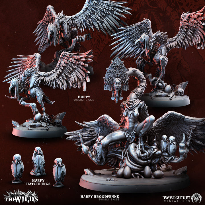 Twisted Harpy Flock Set | Wilds