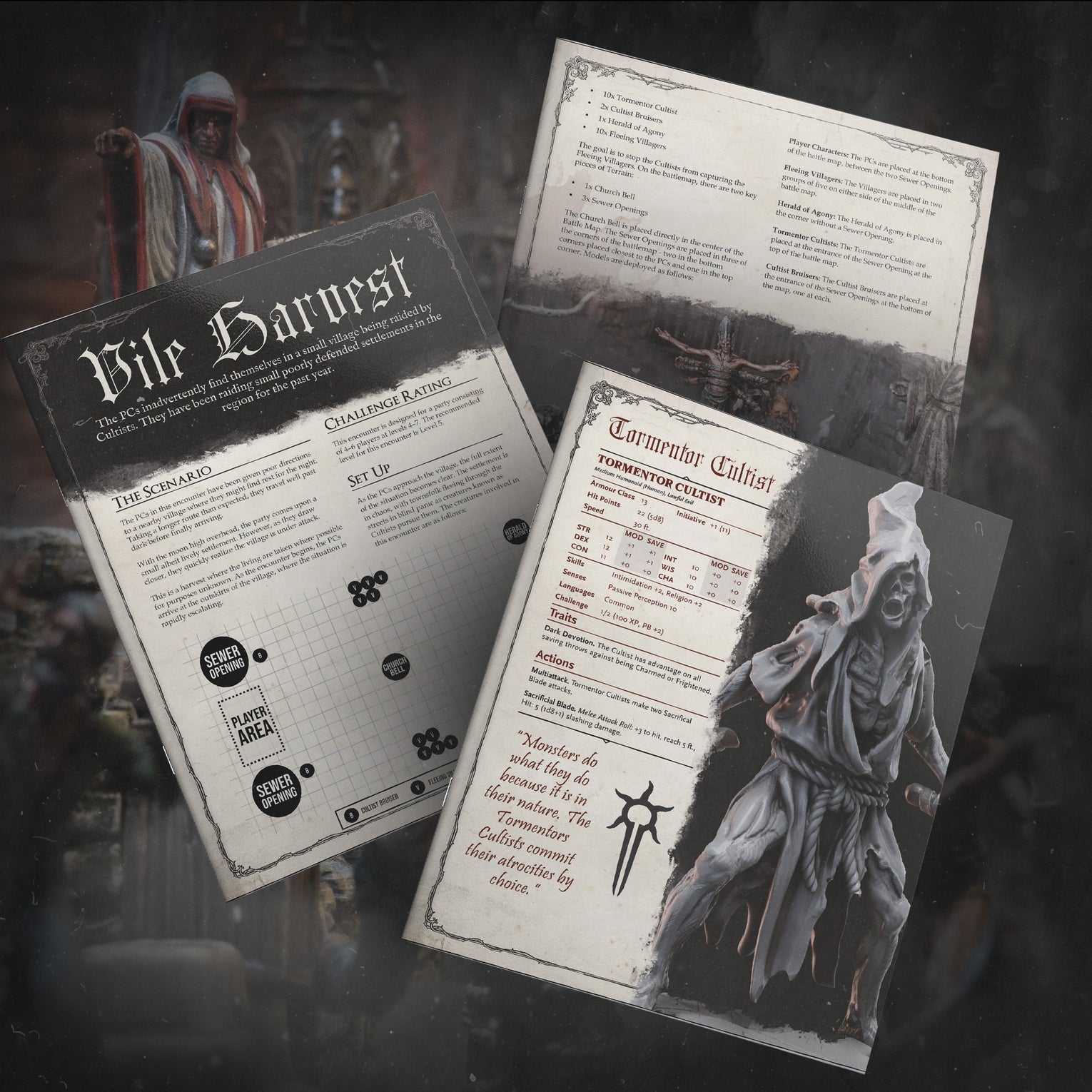 Encounters & Statblocks
