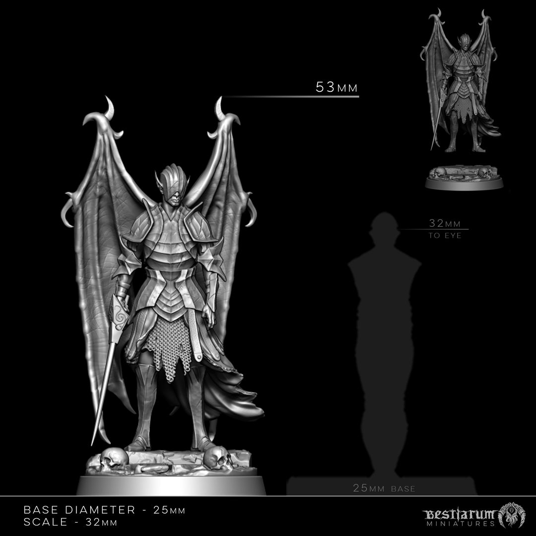 Vrykolas, the Thirsting Blade | STL | Abhorrents