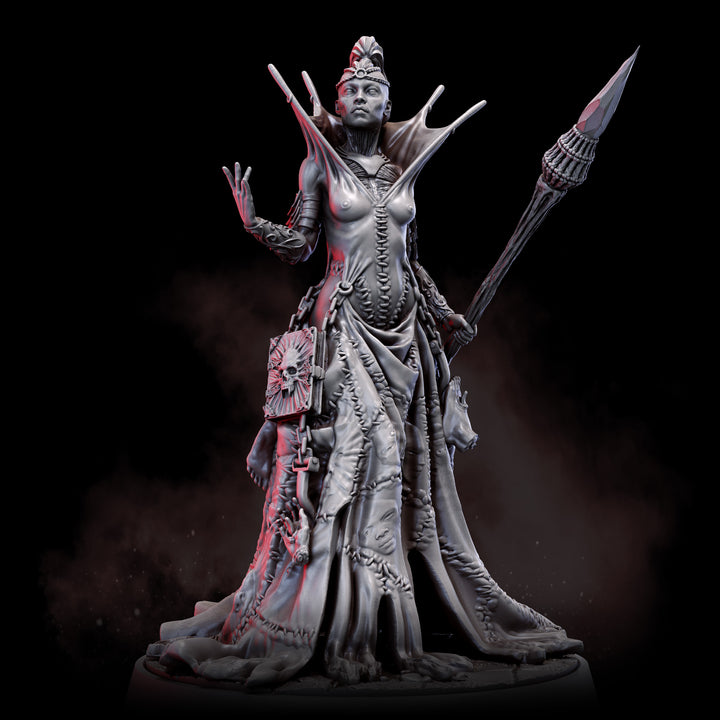 Vyxra the Necromancer | STL | Lone Hero