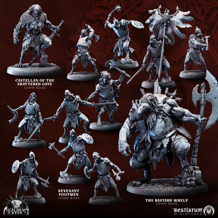 Werewolf Warriors Set | Calden Keep