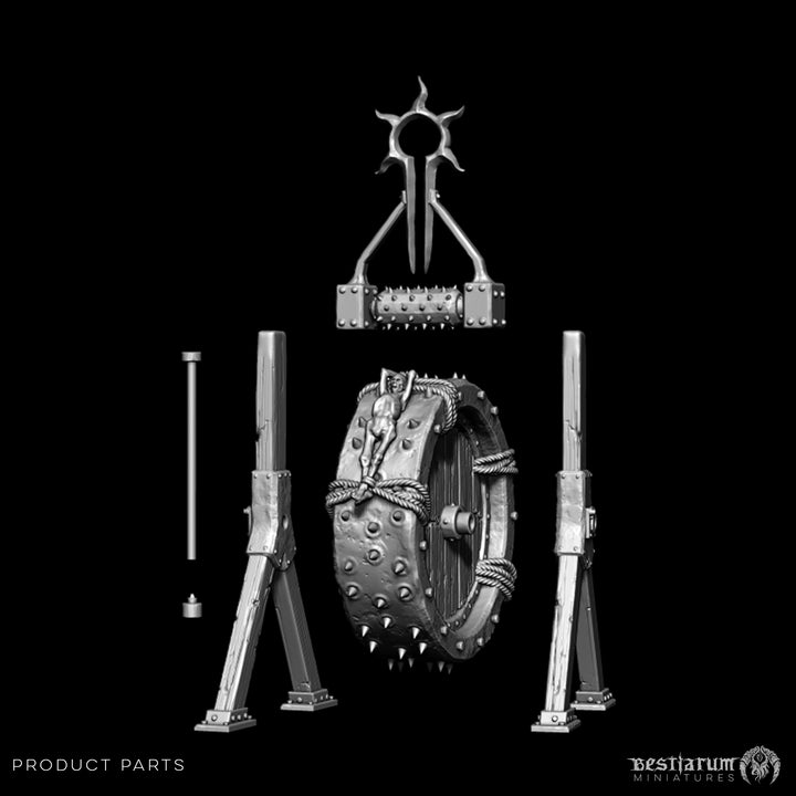 Wheel of Torment | STL | Unaligned