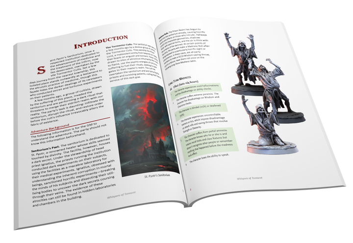 Tormentor Cults 5e Campaign Pack | RPG Pack
