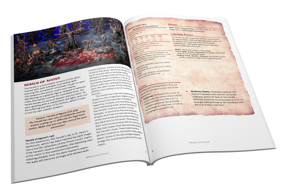 Tormentor Cults 5e Campaign Pack | RPG Pack