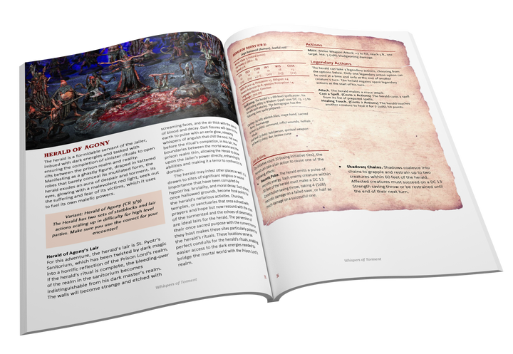 Tormentor Cults 5e Campaign Pack | RPG Pack