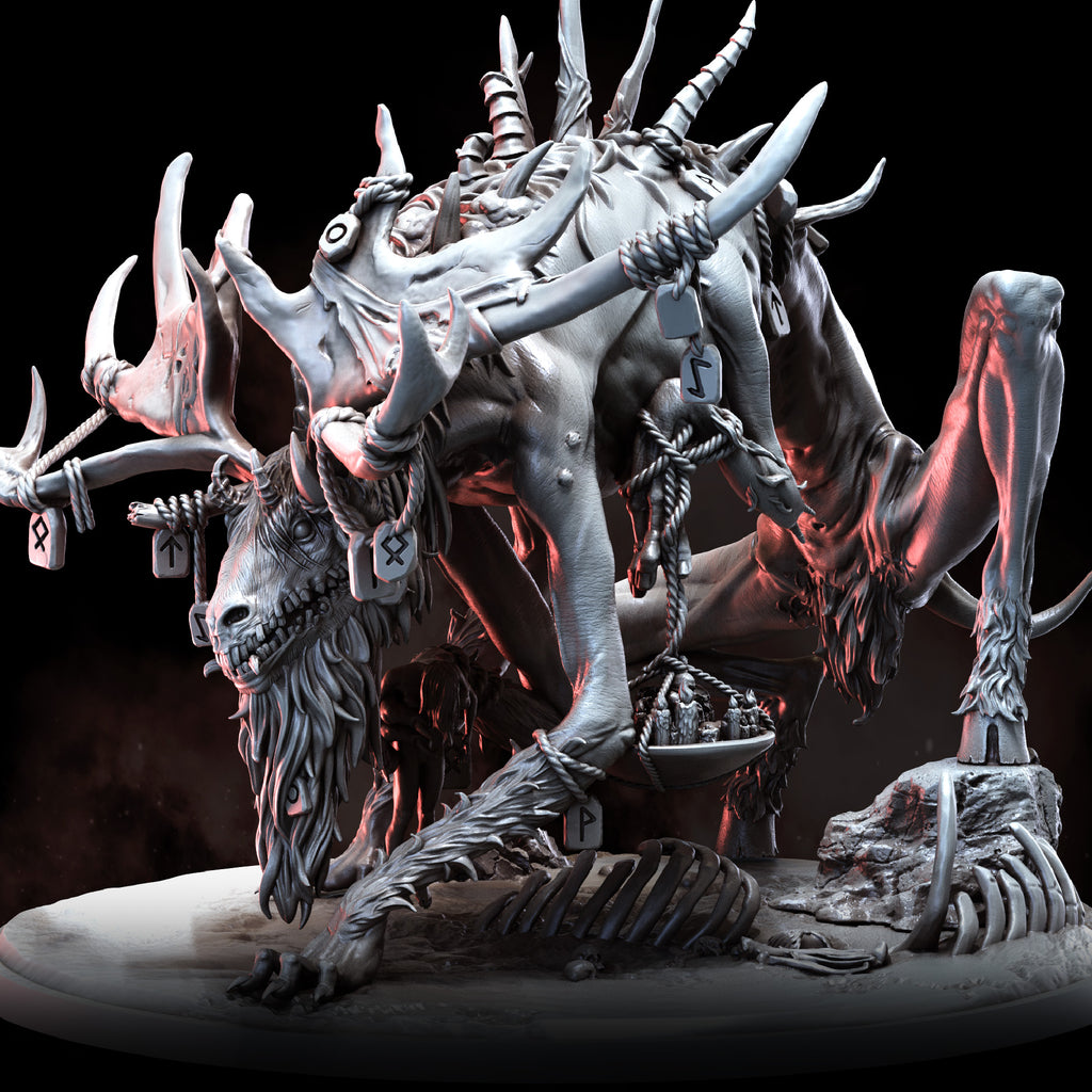 The Woe Stag | Children of Baphomet – Bestiarum Games