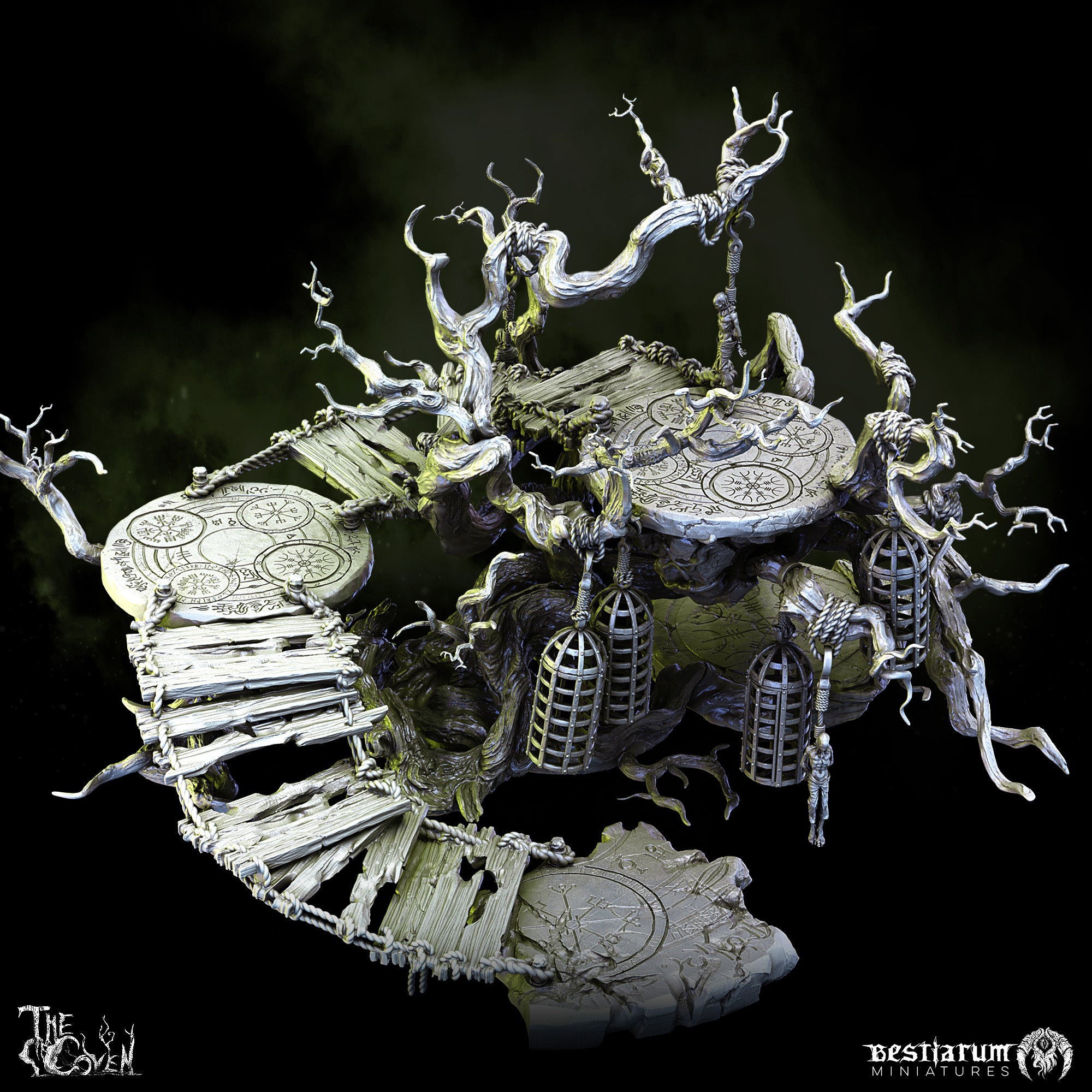 Witch's Altar | Dark Forest | Bestiarum | Miniatures D&D Wargaming DnD