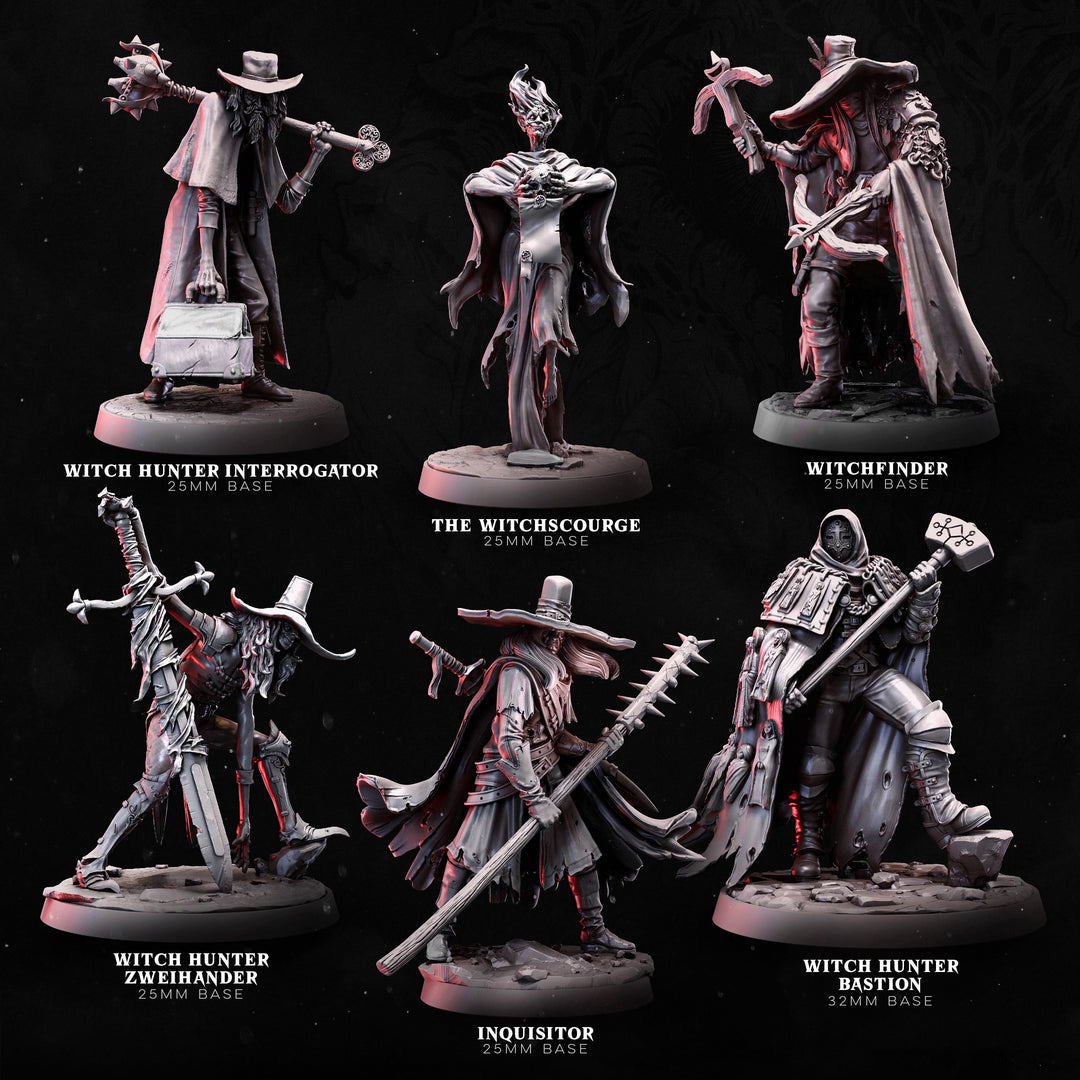 Witch Hunter Heroes | STL Collection