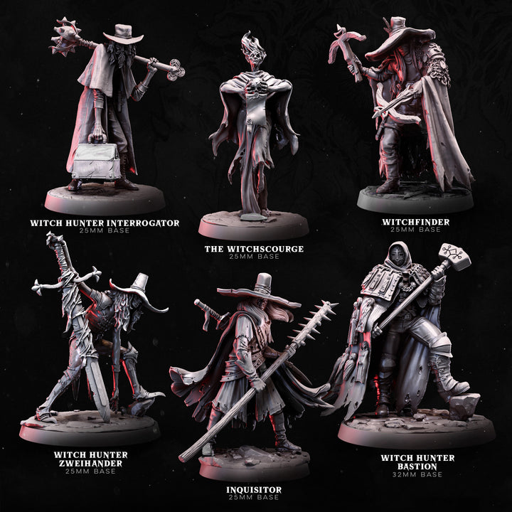 Witch Hunter Heroes | STL Collection