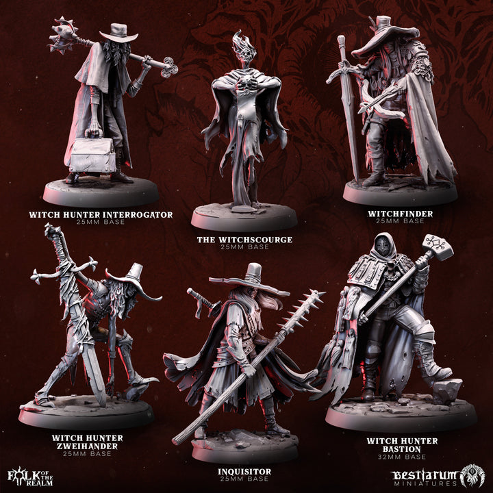 Witch Hunter Inquisitors Set | Folk of the Realm