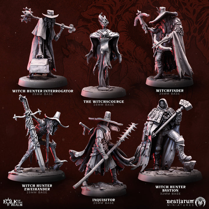 Witch Hunter Inquisitors Set | Folk of the Realm