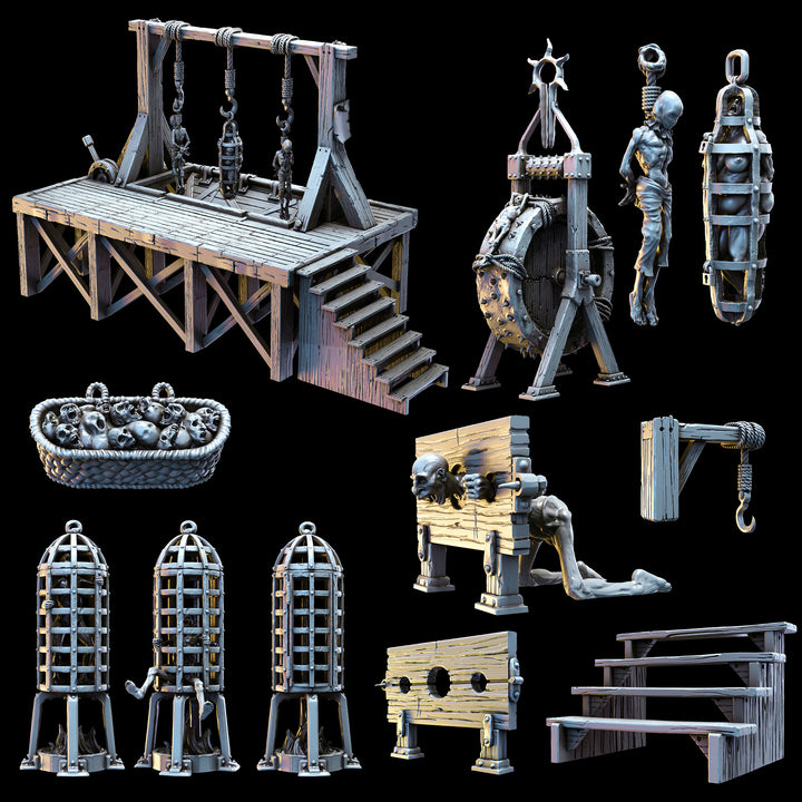 Prison and Punishment: Terrain | STL Collection