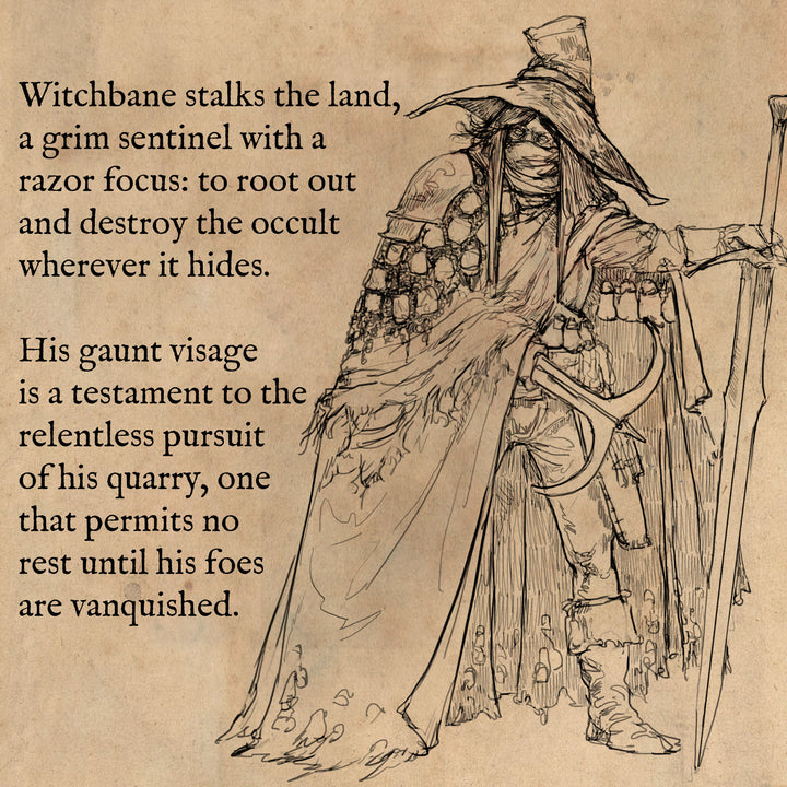 Witchbane | Penitent Hero | Bestiarum | Miniatures | D&amp;D | Wargaming | DnD