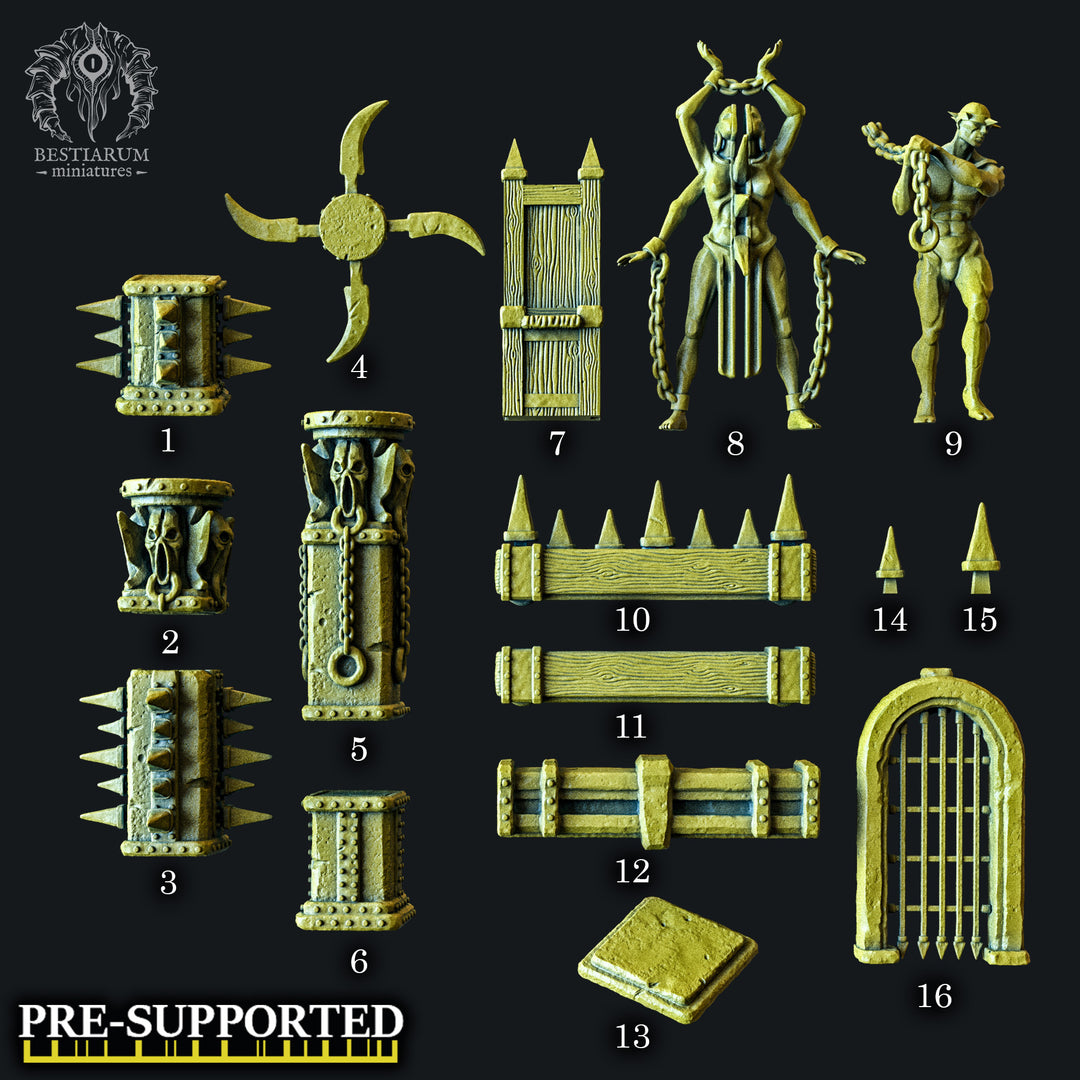 Itinerant Gladiators: Terrain | STL Collection