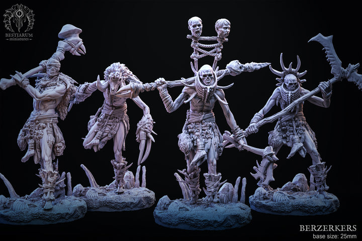 Fleshmad Raveners | Man Eaters | Bestiarum | Miniatures D&amp;D Wargaming DnD