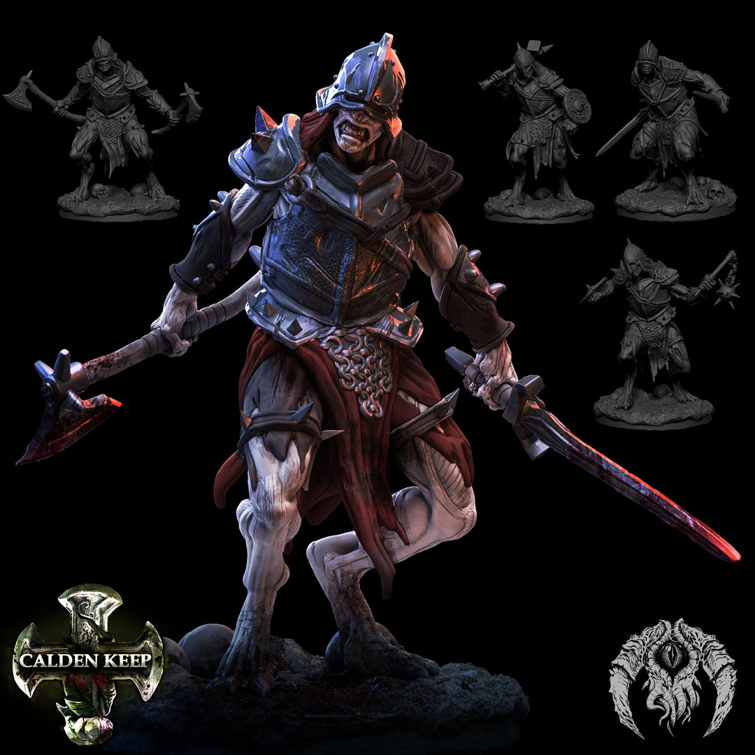 Revenant Footmen | Calden Keep | Bestiarum | Miniatures D&amp;D Wargaming DnD