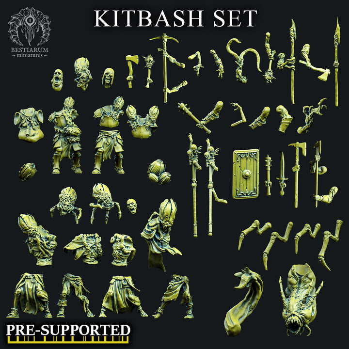 Gorgon Kitbash | Gorgon Catacombs | Bestiarum | Miniatures D&amp;D Wargaming DnD