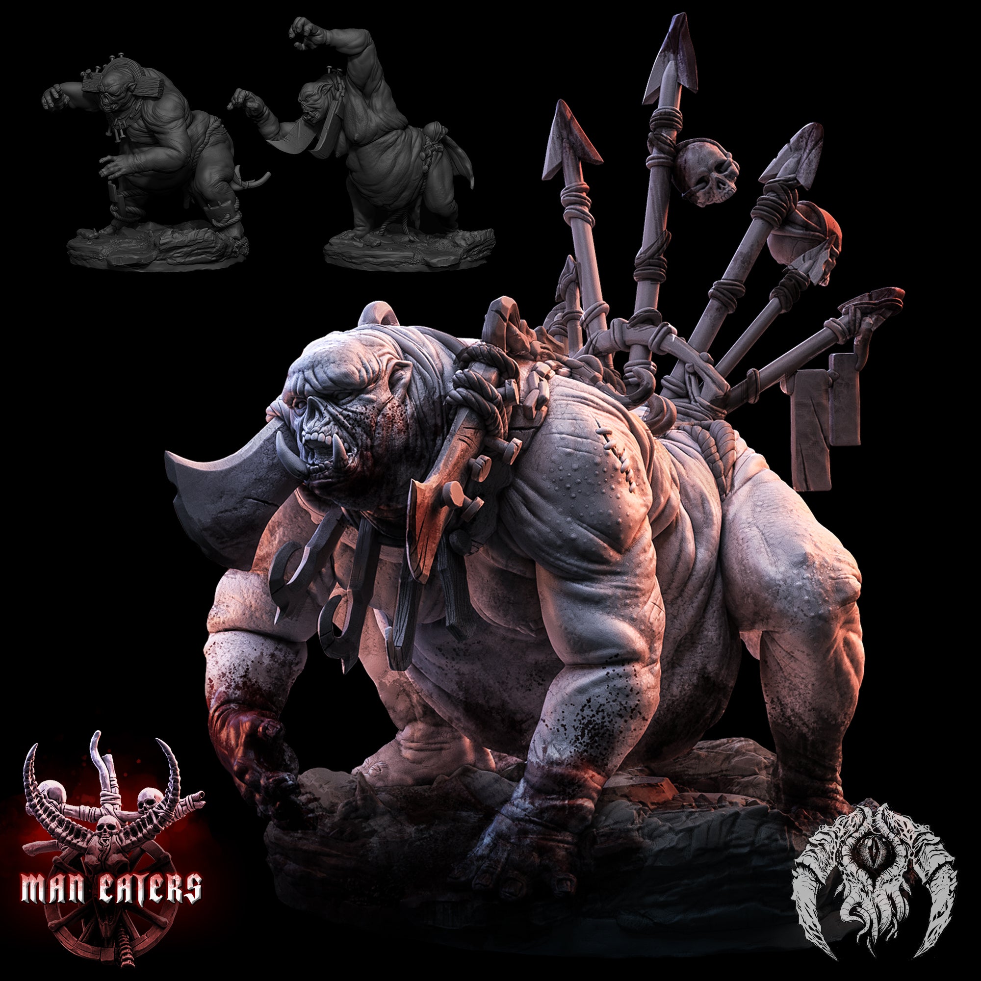 Manswine | Man Eaters | Bestiarum | Miniatures D&D Wargaming DnD