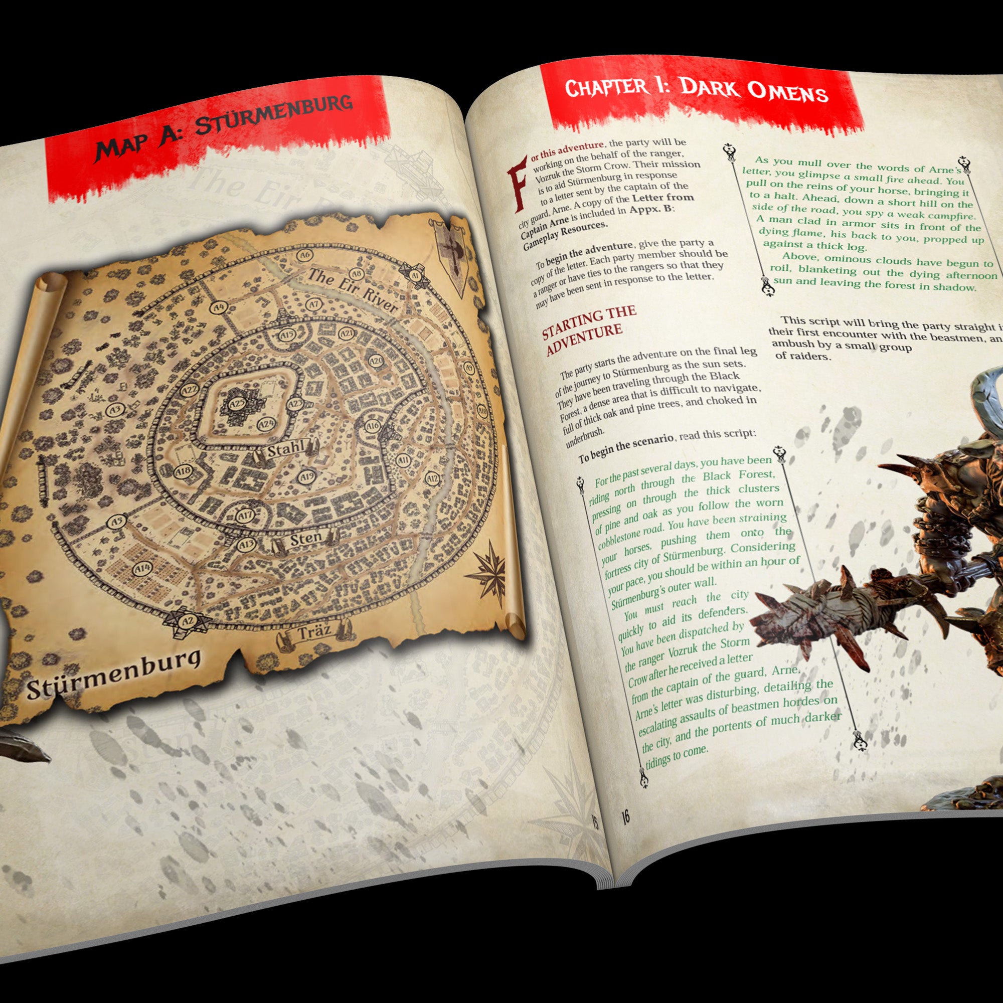 Siege of Sturmenburg Part 1 - Beastmen | 5E Adventures