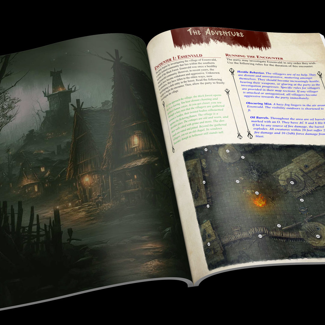 Braying Call - Children of Baphomet &amp; Grim Village | 5E Adventure