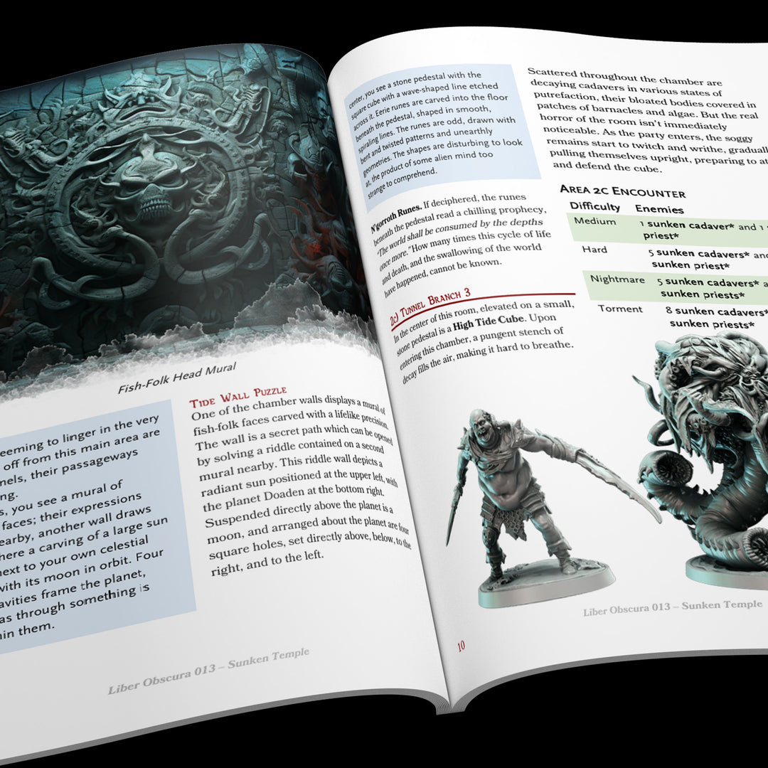 Sunken Temple - The NGorroth | 5E Adventure