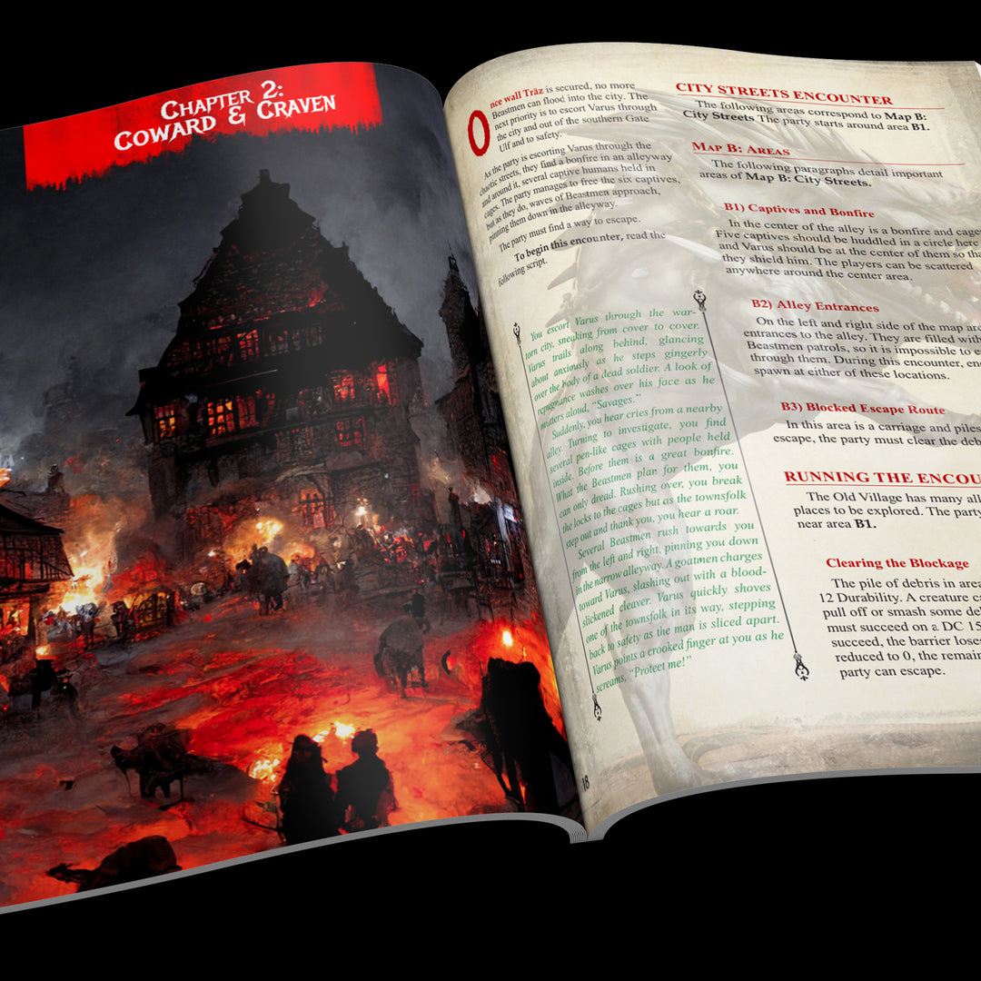Siege of Sturmenburg Part 2 - Beastmen | 5E Adventures