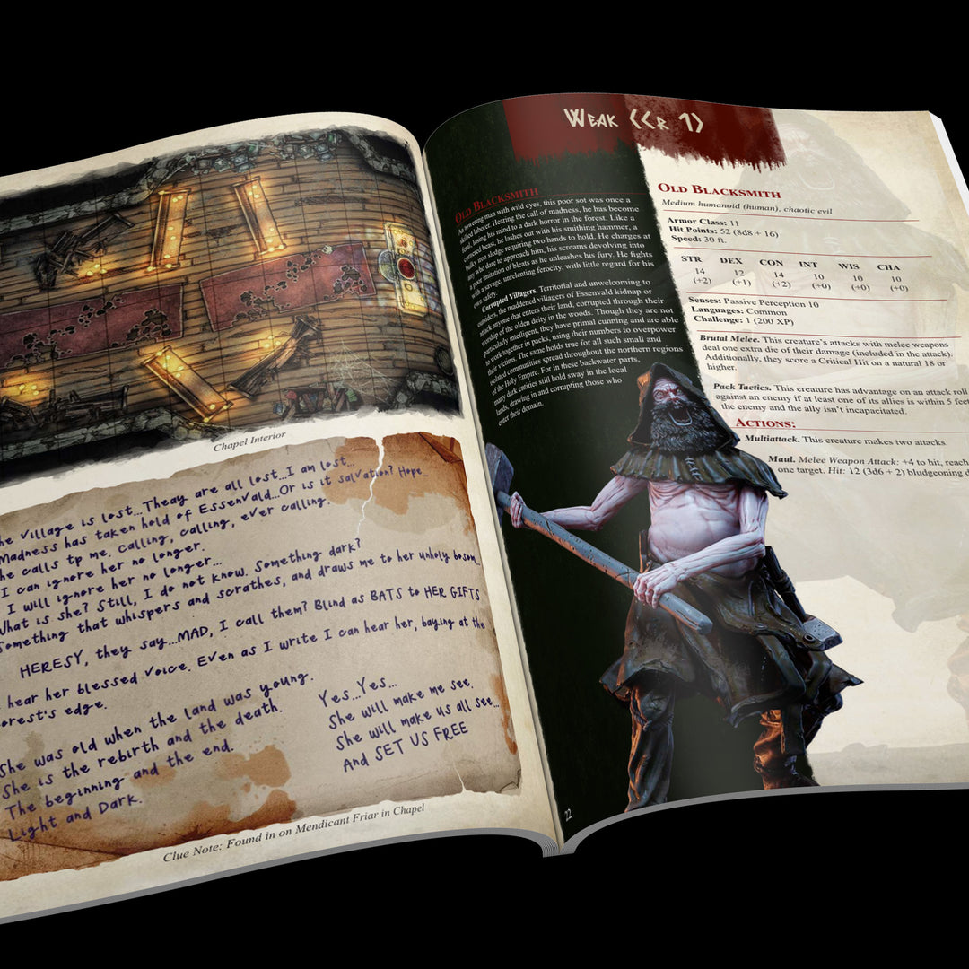 Braying Call - Children of Baphomet &amp; Grim Village | 5E Adventure