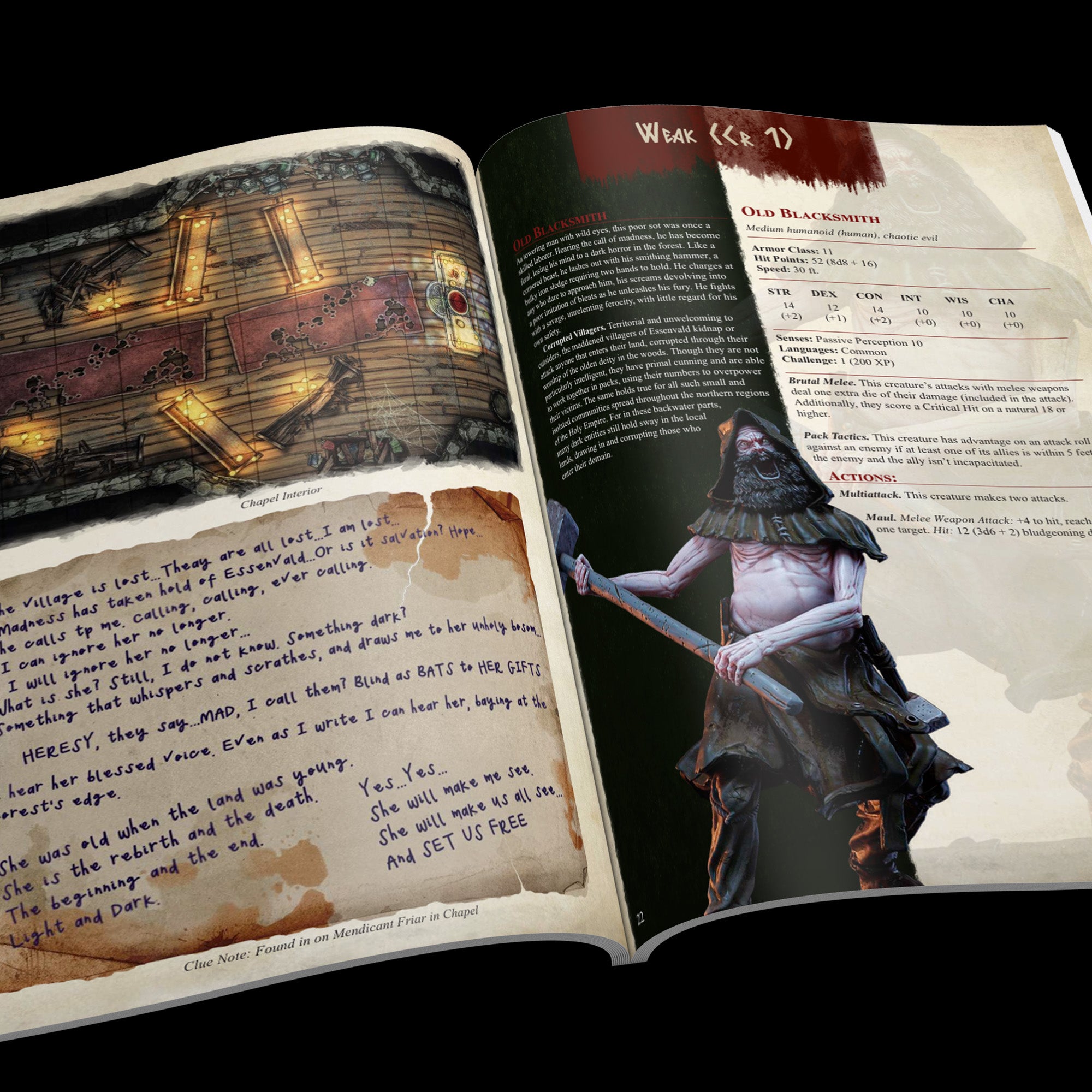 Braying Call - Children of Baphomet & Grim Village | 5E Adventure