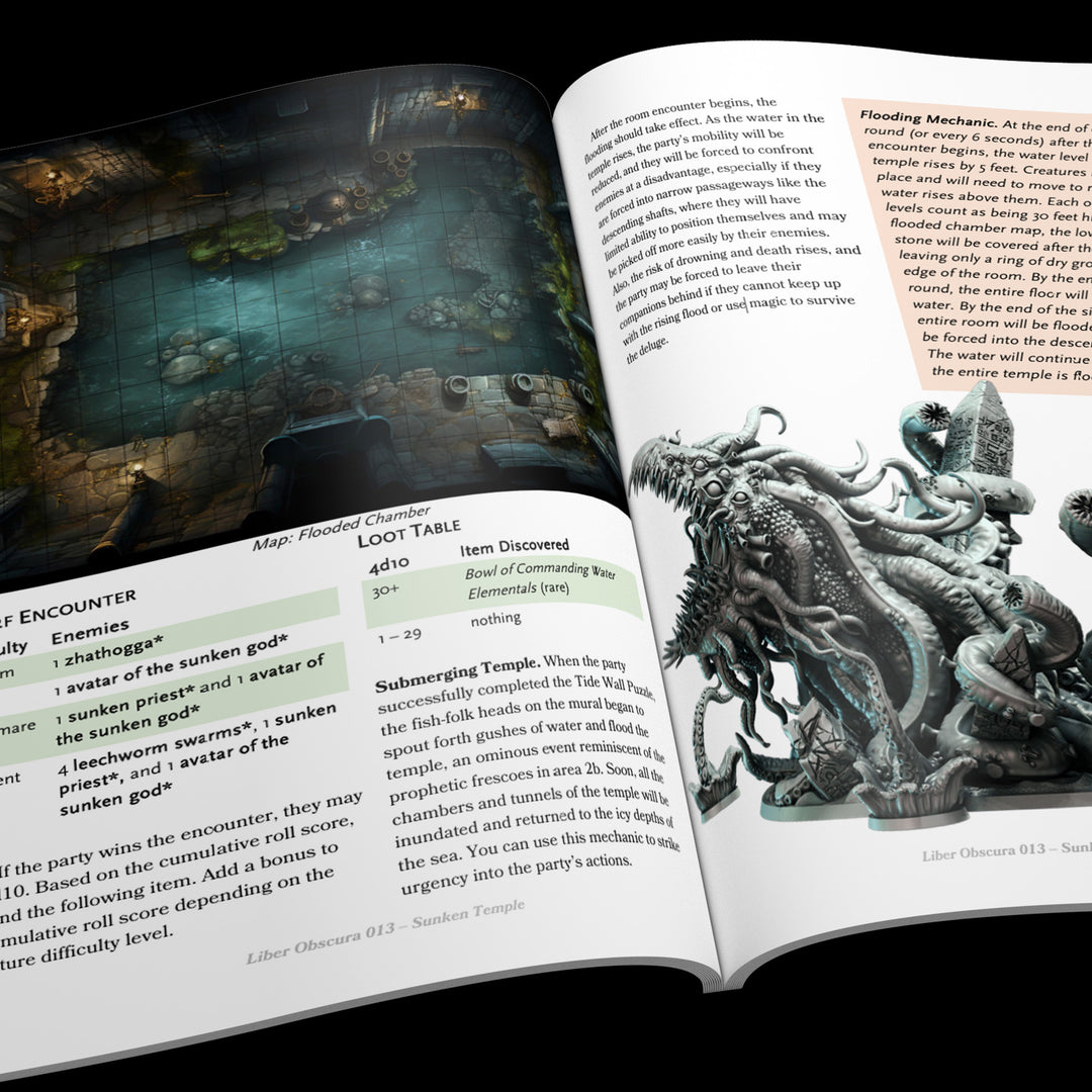 Sunken Temple - The NGorroth | 5E Adventure