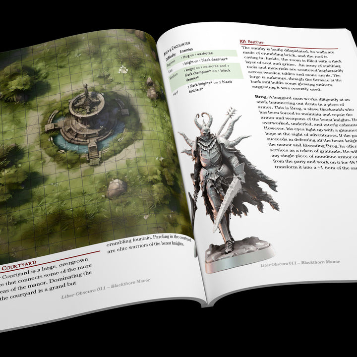 Blackthorn Manor - Knights of the Beast | 5E Adventure