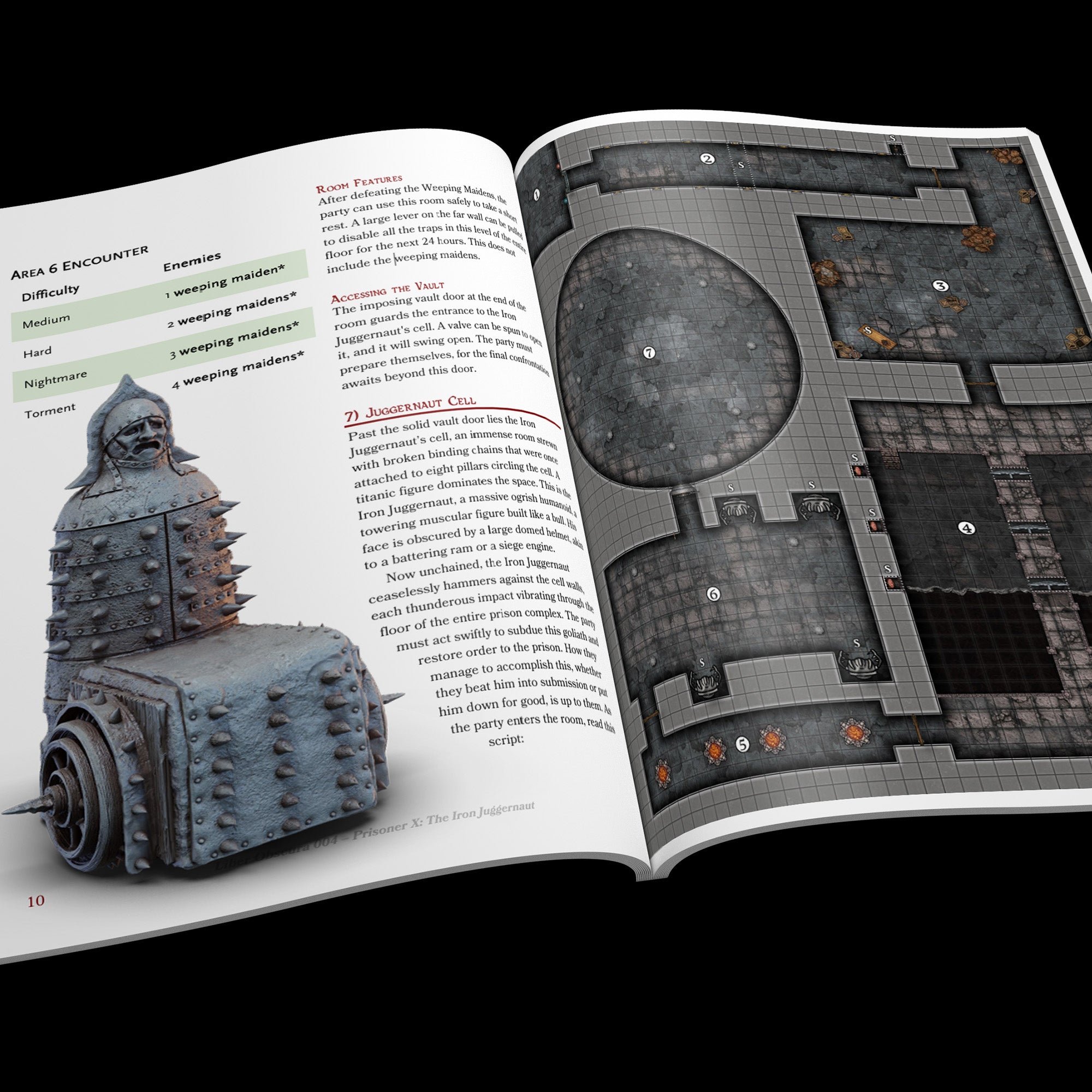 Prisoner X The Iron Juggernaut - Bandit Clans | 5E Adventure