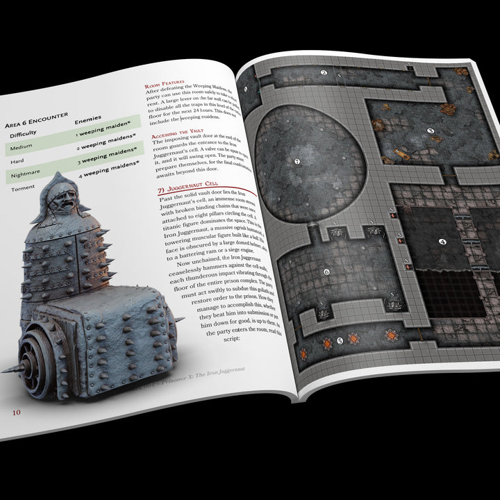 Prisoner X The Iron Juggernaut - Bandit Clans | 5E Adventure