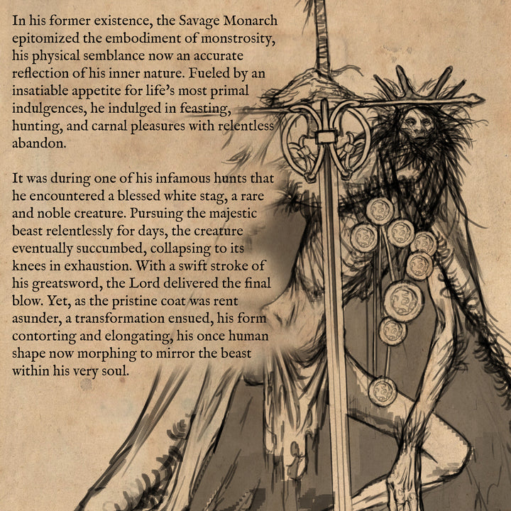 The Savage Monarch | Penitent Hero | Bestiarum | Miniatures | D&amp;D | Wargaming | DnD