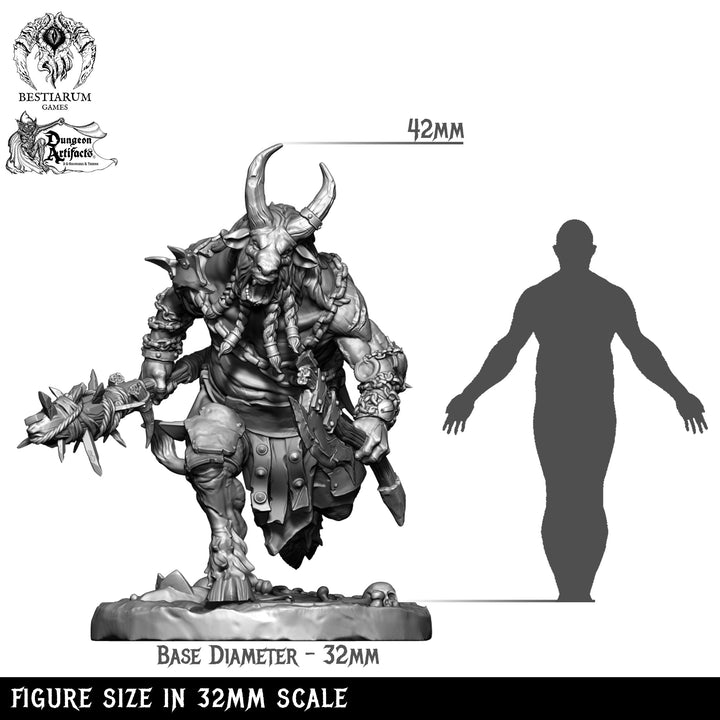 Capra Raiders | Beastmen | Bestiarum | Miniatures D&amp;D Wargaming DnD