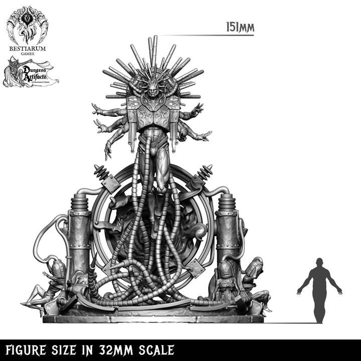Divine Machine &amp; Void Portal | STL | Spires of Allstein
