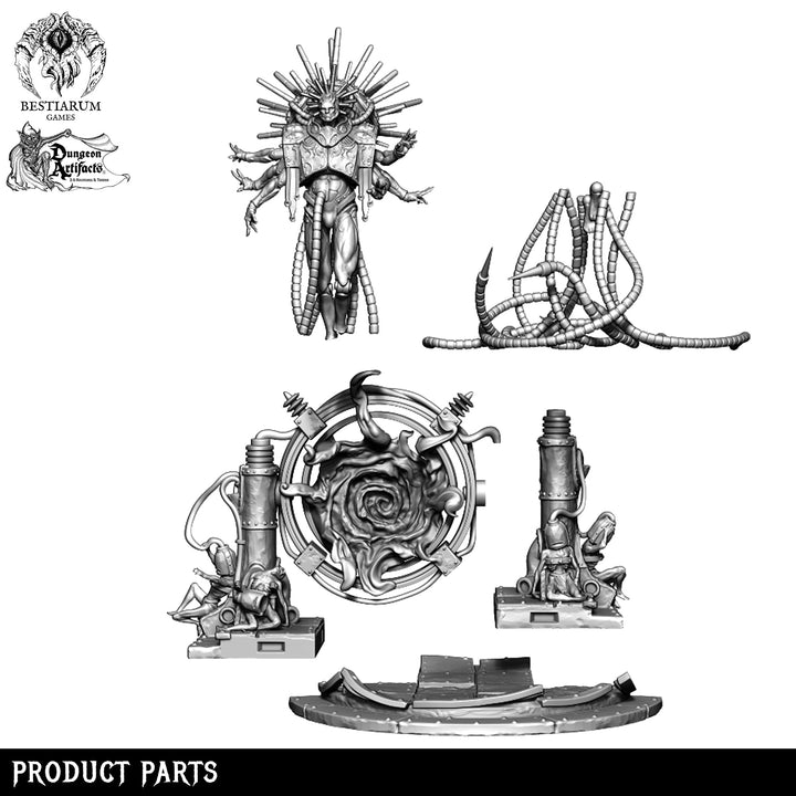 Divine Machine &amp; Void Portal | Spires of Allstein | Bestiarum | Miniatures D&amp;D Wargaming DnD