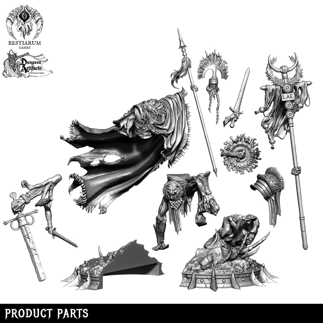 Kourrakas the Unyielding | Eternal Legions | Bestiarum | Miniatures D&amp;D Wargaming DnD