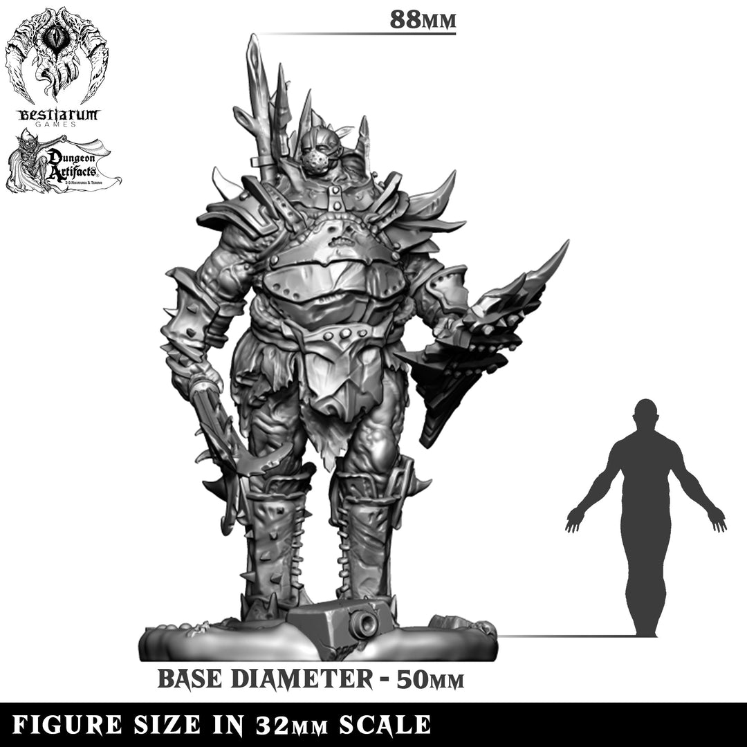 Sorukh, the Scrap Warlord | STL | Scrappers of Allstein
