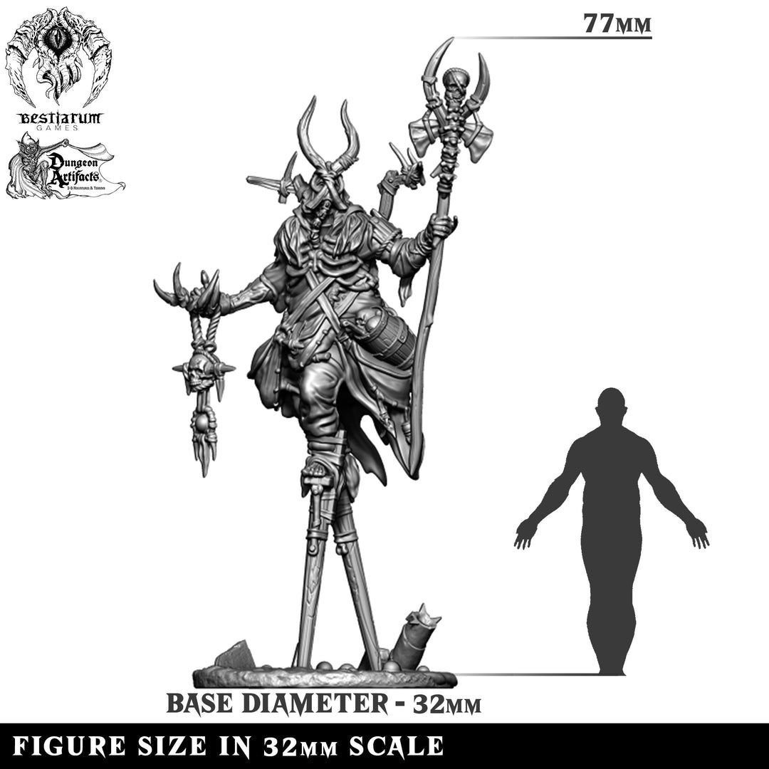 Scrap Shaman | STL | Scrappers of Allstein