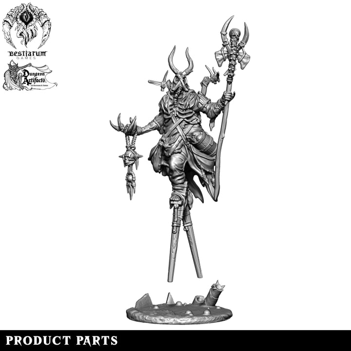 Scrap Shaman | Scrappers of Allstein | Bestiarum | Miniatures D&amp;D Wargaming DnD