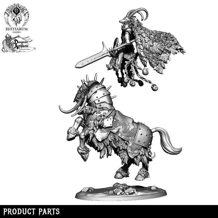 Marauder Lieutenant | Knights of the Beast | Bestiarum | Miniatures D&amp;D Wargaming DnD