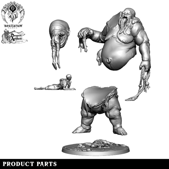 Ettin Younglings | Accursed Ettin | Bestiarum | Miniatures D&amp;D Wargaming DnD