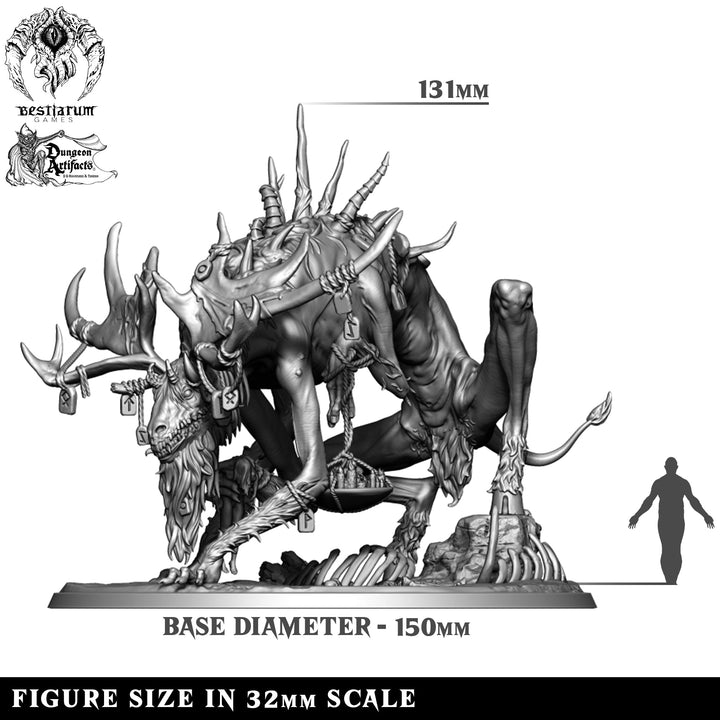 The Woe Stag | STL | Children of Baphomet