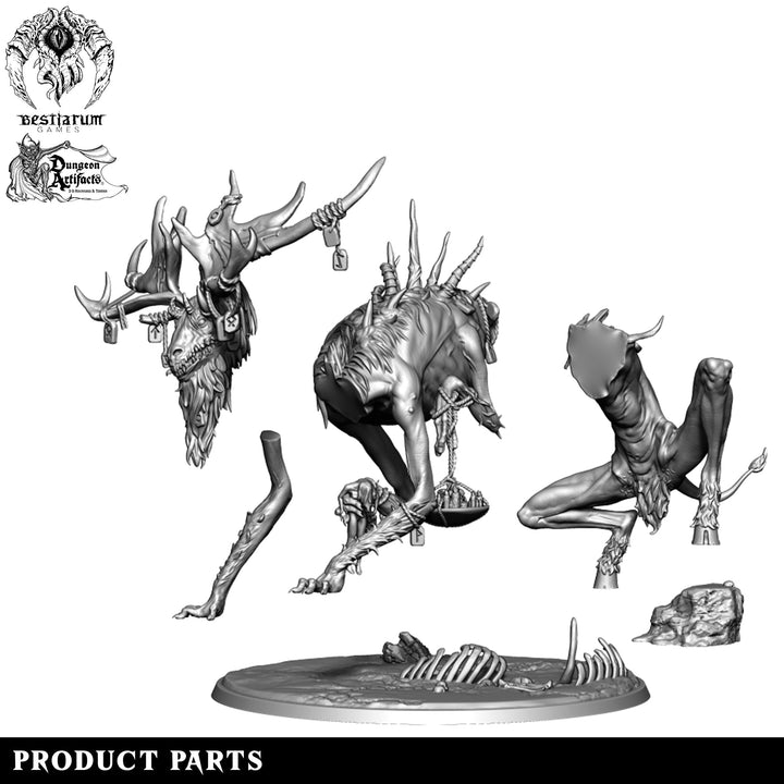 The Woe Stag | STL | Children of Baphomet