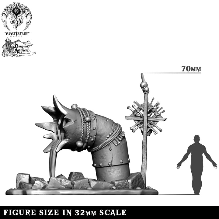 Sacred Scrap Fountain | STL | Scrappers of Allstein
