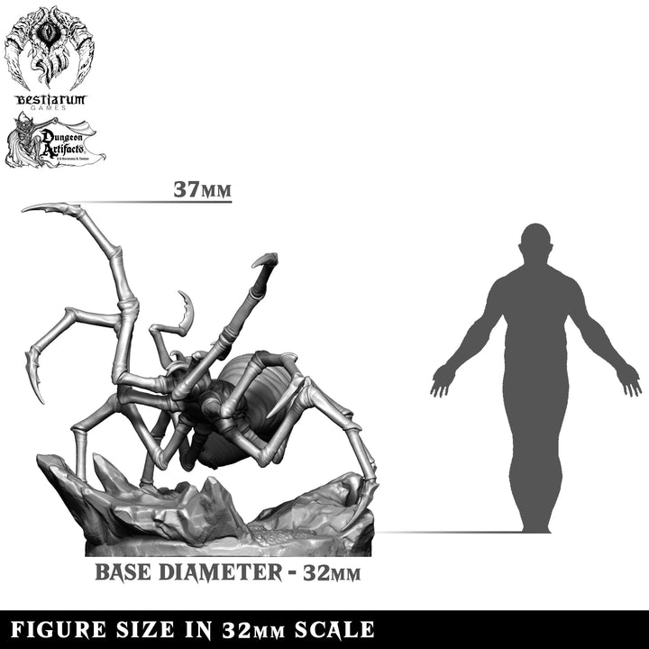 Cave Spiders | The Remade | Bestiarum | Miniatures D&amp;D Wargaming DnD