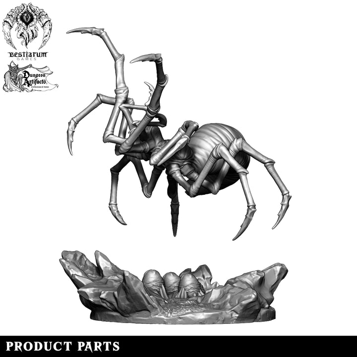 Cave Spiders | The Remade | Bestiarum | Miniatures D&amp;D Wargaming DnD