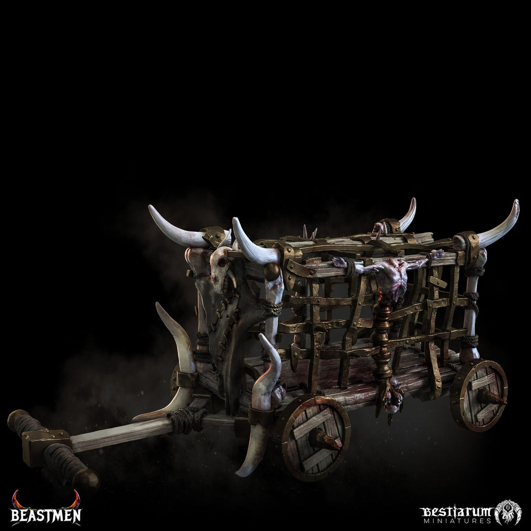 Capra Prison Wagon | Beastmen | Bestiarum | Miniatures D&amp;D Wargaming DnD