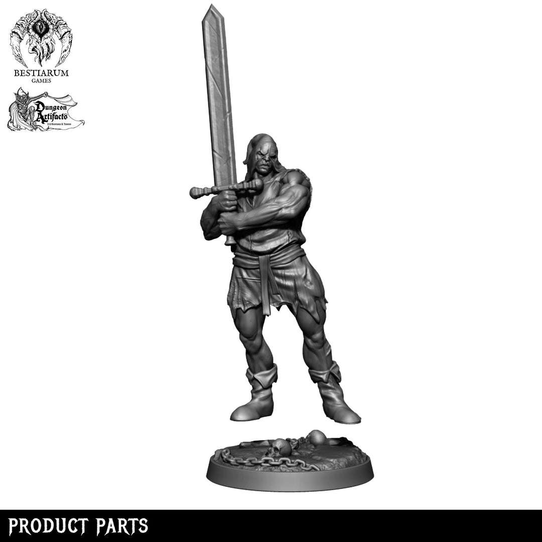 Bandit Headsman | Prison Break | Bestiarum | Miniatures D&amp;D Wargaming DnD