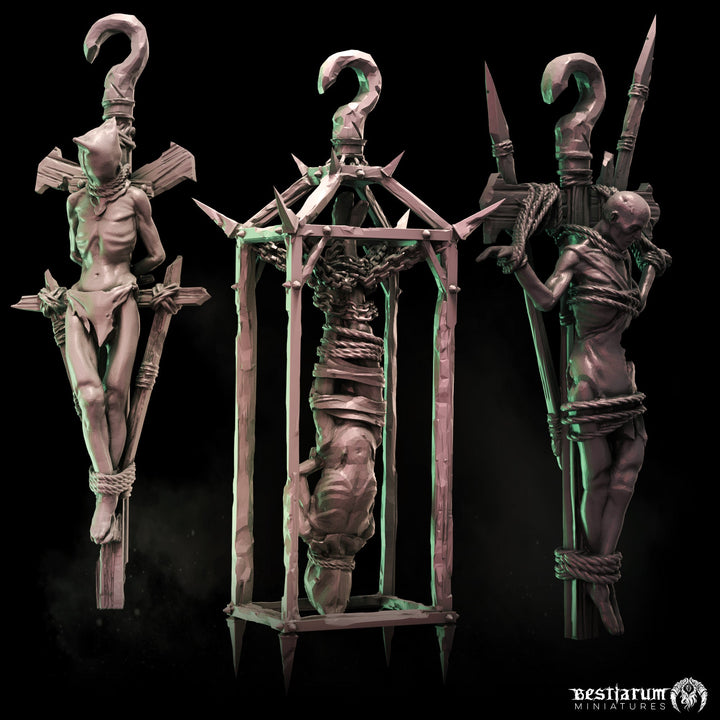 Crucified Prisoner Christmas Baubles | STL | Seasonal